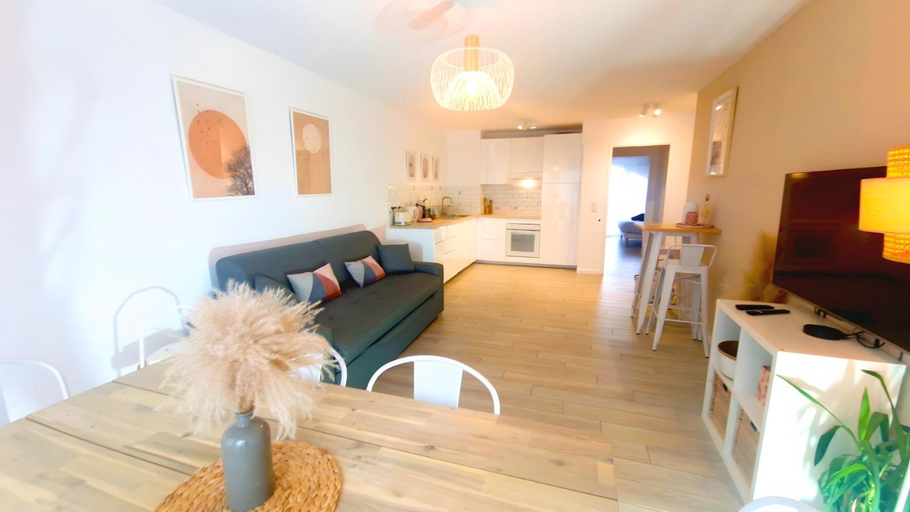 3 Chambres, 9p, Hyper Centre Appartement Chessy (Seine-et-Marne)